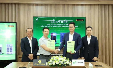 Công ty của ông Phạm Nhật Vượng "bắt tay" Thế Giới Di Động mở 2.000 trạm sạc, đổi pin xe điện