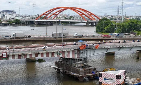 Cầu Bình Triệu 1 vừa cao thêm 1,08 m