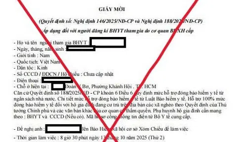 BHXH TP HCM cảnh báo khẩn về 1 thủ đoạn