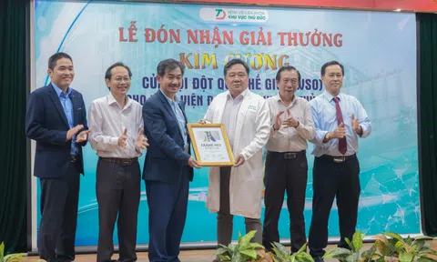 Một bệnh viện đa khoa đạt chứng nhận kim cương trong điều trị đột quỵ