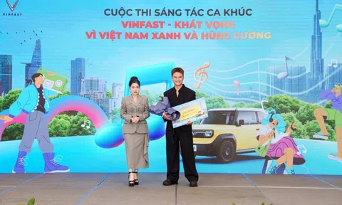 VinFast trao giải cuộc thi 'Khát vọng vì Việt Nam xanh và hùng cường'