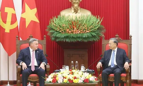 Tổng Bí thư Tô Lâm tiếp lãnh đạo Tập đoàn Murphy Oil