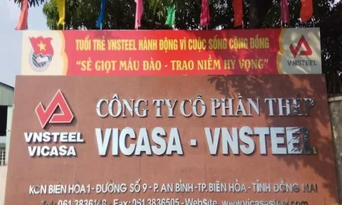 Cổ phiếu VCA của Thép Vicasa - VNSteel bị đưa vào diện cảnh báo