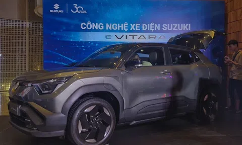 Suzuki Vitara bất ngờ trở lại Việt Nam với bản thuần điện