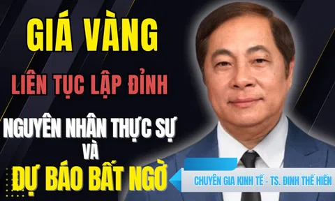 Chuyên gia phân tích những biến động dữ dội của giá vàng miếng và dự báo mới nhất