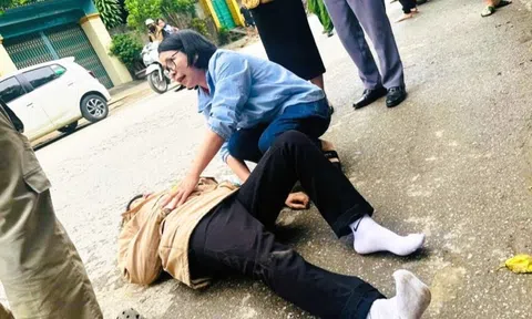 Nữ bác sĩ là giám đốc bệnh viện ở Thanh Hóa cứu người bị tai nạn giữa đường