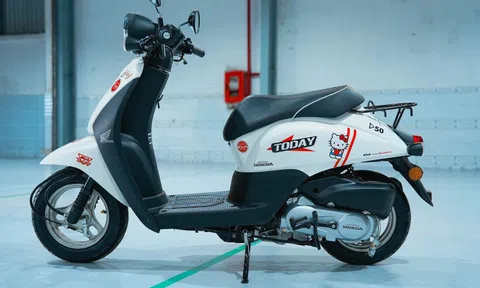 Chi tiết Honda Today Kitty 50cc, xe ga retro giá rẻ cho phái đẹp