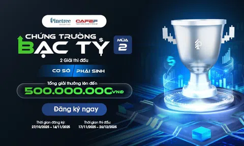 “Chứng Trường Bạc Tỷ” mùa 2 – Đấu trường đầu tư đỉnh cao với tổng giải thưởng 500 triệu đồng