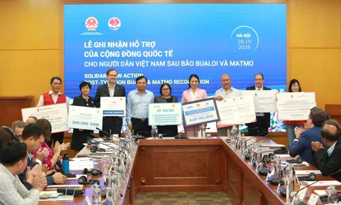 Quốc tế hỗ trợ người dân 9,7 triệu USD để khắc phục hậu quả sau bão Bualoi, Matmo
