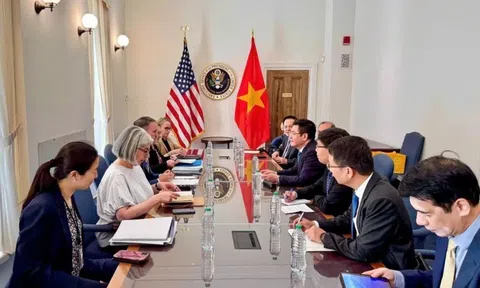 Việt Nam và Mỹ ra tuyên bố chung về thương mại đối ứng