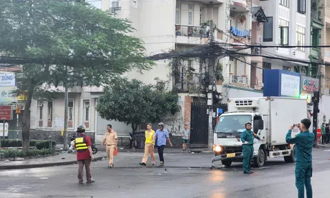 Tai nạn nghiêm trọng ở phường An Nhơn, đôi nam nữ thương vong