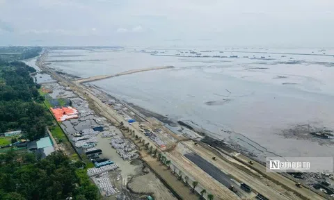 Cận cảnh "siêu" dự án lấn biển Cần Giờ
