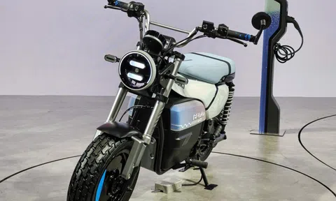 Xe máy điện hoài cổ Suzuki e-VanVan lộ diện, dễ sớm về Việt Nam