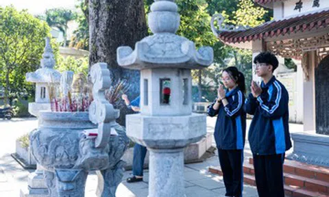 Chuyện về ngôi chùa ‘hai vua tôn thờ’, ẩn mình giữa khuôn viên đại học ở Hà Nội