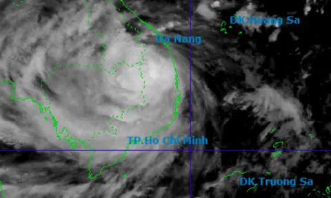 Bão số 13 Kalmaegi đang ở Cao nguyên Trung Bộ, còn giật tới cấp 12