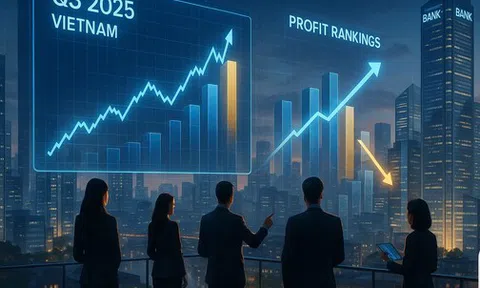Biến động lớn trên bảng xếp hạng lợi nhuận ngân hàng quý 3/2025: VietinBank mất ngôi quán quân, VPBank trở lại top 3, một nhà băng tăng 26 lần