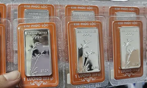 Giá bạc hôm nay 7-11: Hai thương hiệu lớn biến động ngược chiều
