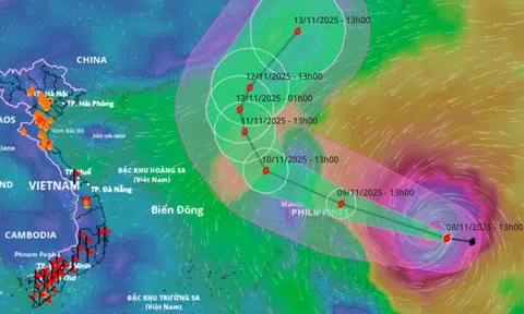 Fung Wong sắp mạnh lên cấp siêu bão, bất thường thế nào?
