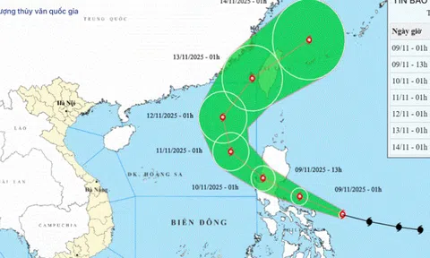 Bão Fung Wong mạnh cấp 15, giật cấp 17, sắp vào biển Đông