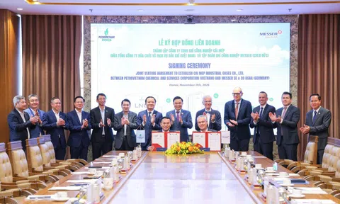 Petrovietnam - Messer liên doanh đầu tư Nhà máy khí công nghiệp Cái Mép