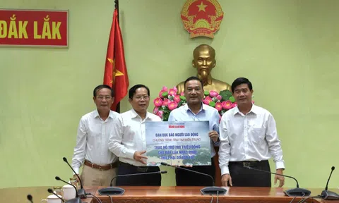 Tấm lòng bạn đọc Báo Người Lao Động đến với Đắk Lắk