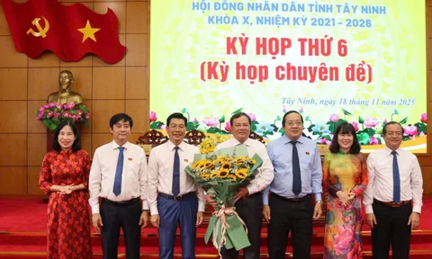 Ông Lê Văn Hẳn được bầu làm Chủ tịch UBND tỉnh Tây Ninh