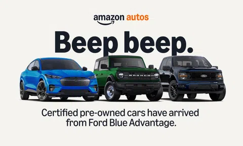 Sau Hyundai, Ford mở bán xe cũ trên Amazon