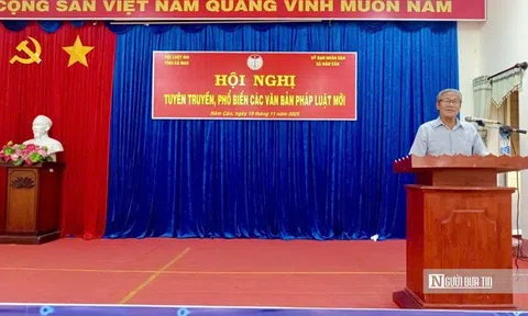Hội Luật gia Cà Mau lan tỏa kiến thức pháp lý về môi trường và quyền trẻ em đến vùng sâu