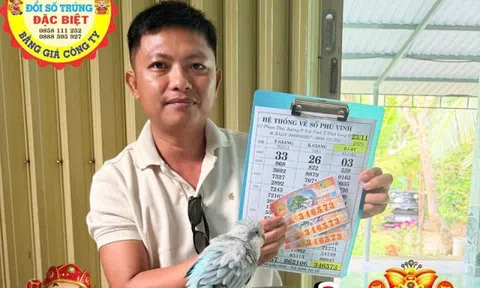 Xổ số miền Nam: Cách đổi thưởng “lạ” của 1 người trúng đặc biệt 3 tờ vé số