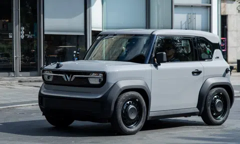 VinFast VF 3 bản nâng cấp xuất hiện - thêm trang bị, thay vô lăng