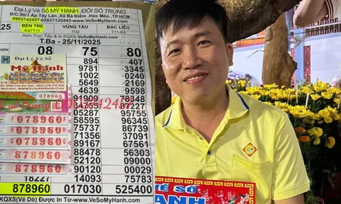 Xổ số miền Nam: Thầy giáo ở TPHCM trúng 4 tỉ đồng, nhận hết tiền mặt