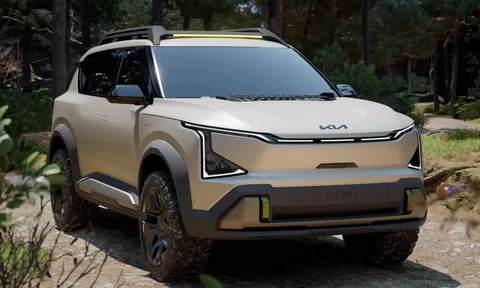 Kia EV5 Weekender - Concept SUV điện mang phong cách địa hình