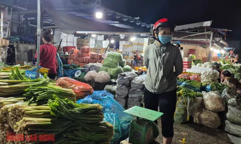 Ngày 25-11, tiểu thương chợ đầu mối Thủ Đức "thở phào"