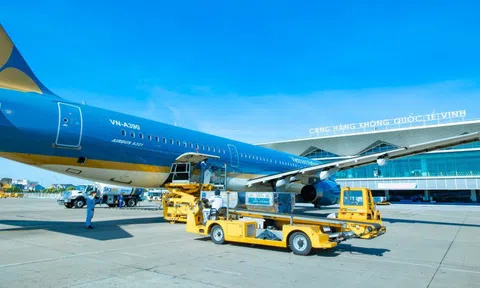 Khai thác trở lại các chuyến bay từ sân bay Vinh