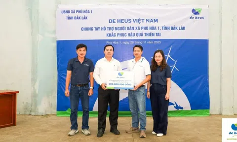 48.000 hộp sữa dừa và 1,1 tỷ đồng hướng về bà con vùng rốn lũ miền Trung