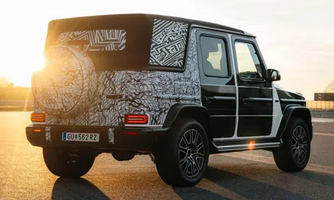 Mercedes-Benz G-Class mui trần thế hệ mới sắp ra mắt