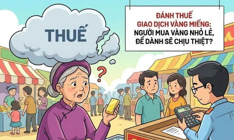 Đánh thuế giao dịch vàng miếng: Người mua vàng nhỏ lẻ, để dành sẽ chịu thiệt?