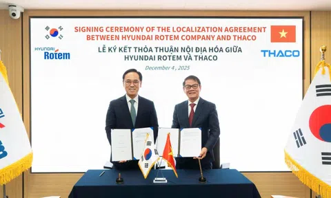 THACO hợp tác với Hyundai sản xuất tàu điện và tàu cao tốc tại Việt Nam