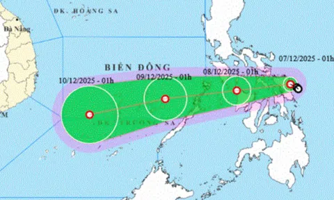 Áp thấp nhiệt đới giật cấp 8 sắp vào Biển Đông, khu vực nào có thể chịu ảnh hưởng?