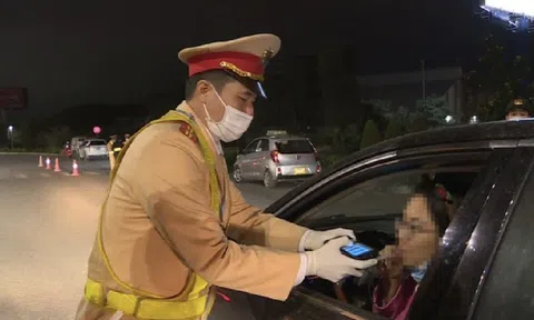 CSGT phát hiện hơn 2.400 trường hợp vi phạm nồng độ cồn chỉ trong một ngày