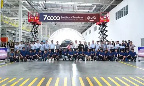 Nhà máy BYD ở Thái Lan xuất xưởng chiếc xe thứ 70.000