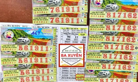 Xổ số miền Nam: Đại lý vé số đang tìm vị khách trúng độc đắc 24 tỉ đồng