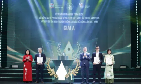 45 tác phẩm giành giải báo chí về tam nông năm 2025
