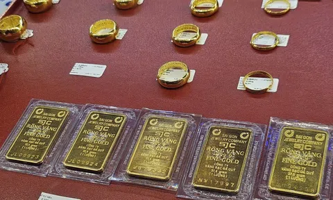 Sáng 11-12, giá vàng miếng SJC, vàng nhẫn tăng vọt