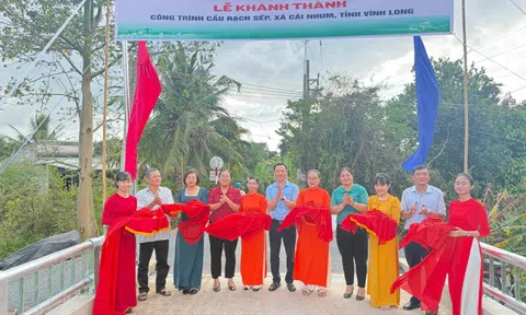 BSR khánh thành cầu giao thông nông thôn tại Vĩnh Long