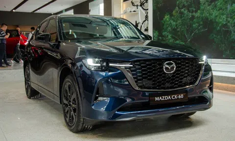Cận cảnh Mazda CX-60 - SUV cỡ trung bán ra từ năm sau