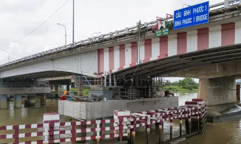 Cầu Bình Phước 1 ở TP.HCM vừa cao thêm 1,25 m