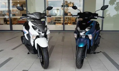 Xe tay ga 'hybrid' giá rẻ của Yamaha xuất hiện