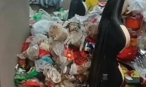 Khách trả phòng để lại 'núi rác' cao hơn 1m, khách sạn mất 3 ngày dọn dẹp