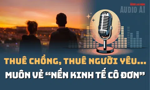 Audio: Thuê chồng, thuê người yêu... - muôn vẻ "nền kinh tế cô đơn"
